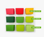 Set of 3 square silicone snack forms -Large *ON SALE! (Original price: R89)