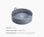 Silicone Air Fryer Pot Basket, Round 16cm *ON SALE! (Original price: R275)