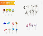 3D Food pick Combo - 4 sets *ON SALE! (Original price: R319)