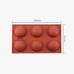 Sphere shaped silicone mold *ON SALE! (Original price: R125)