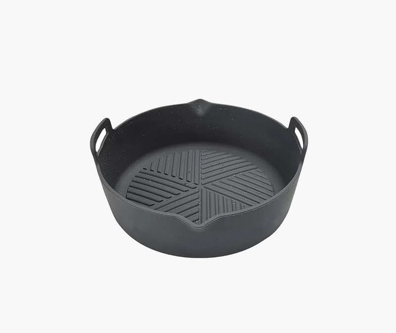 Silicone Air Fryer Pot Basket, Heavy Duty, Round 20.5cm *ON SALE! (Original price: R325)