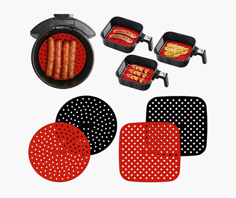 Reusable Silicone Air fryer liner - set of 2 *ON SALE! (Original price: R149)