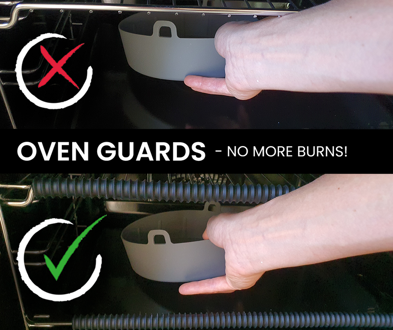 Heat resistant Oven Rack Guards -set of 2 *ON SALE! (Original price: R139)